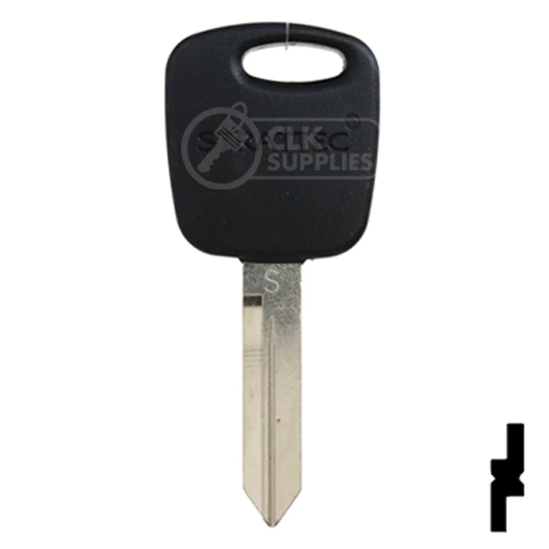 OEM Uncut Transponder Key | Ford | H72-PT,597602 - Image 13