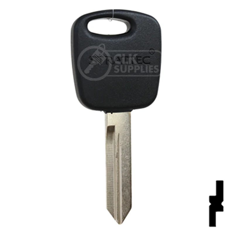 OEM Uncut Transponder Key | Ford | H72-PT,597602 - Image 2
