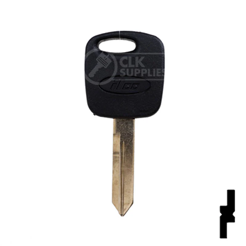 Uncut Transponder Key | Ford | H72-PT, 598333