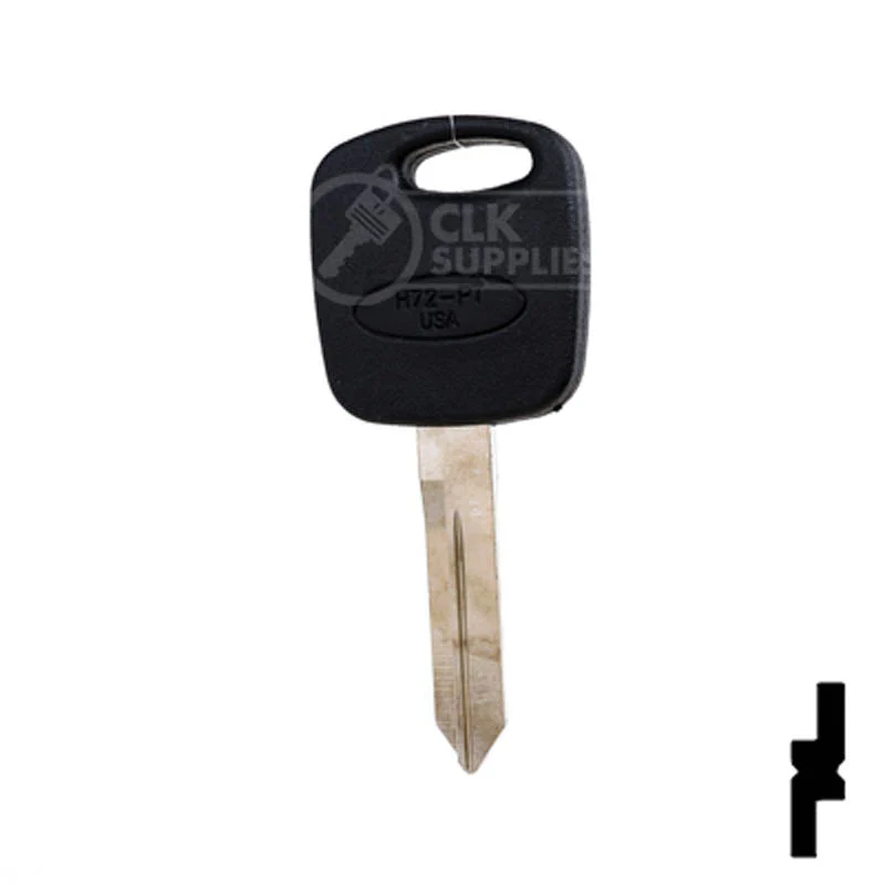 Uncut Transponder Key | Ford | H72-PT, 598333 - Image 12