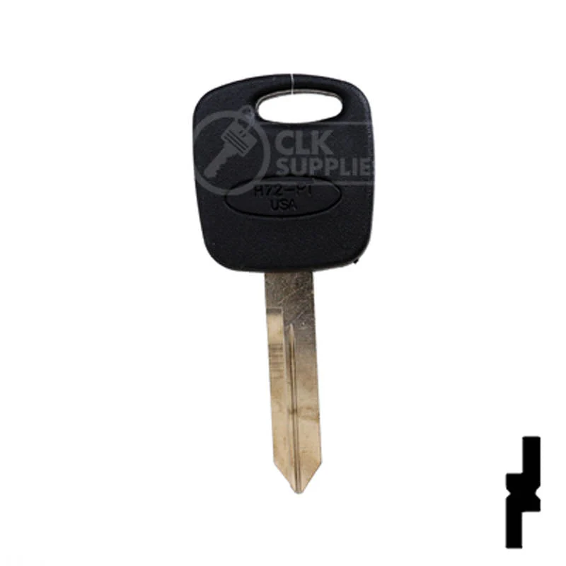 Uncut Transponder Key | Ford | H72-PT, 598333 - Image 13