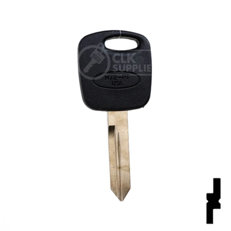 Uncut Transponder Key | Ford | H72-PT, 598333 - Image 14