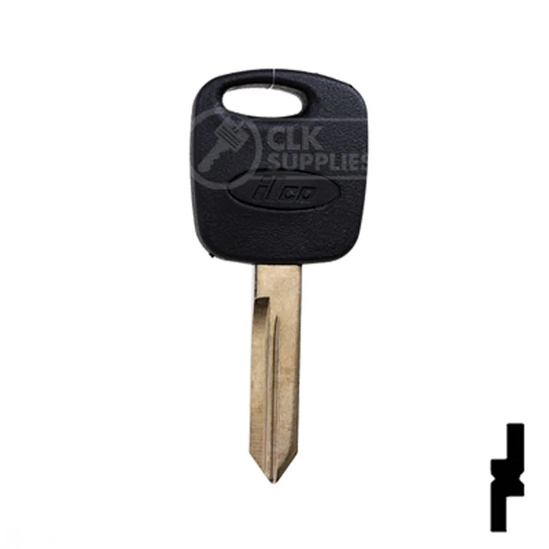 Uncut Transponder Key | Ford | H72-PT, 598333 - Image 2