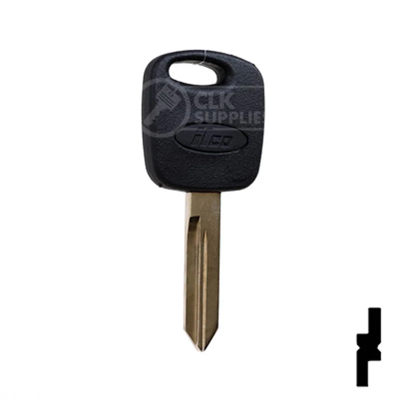 Uncut Transponder Key | Ford | H72-PT, 598333 - Image 3