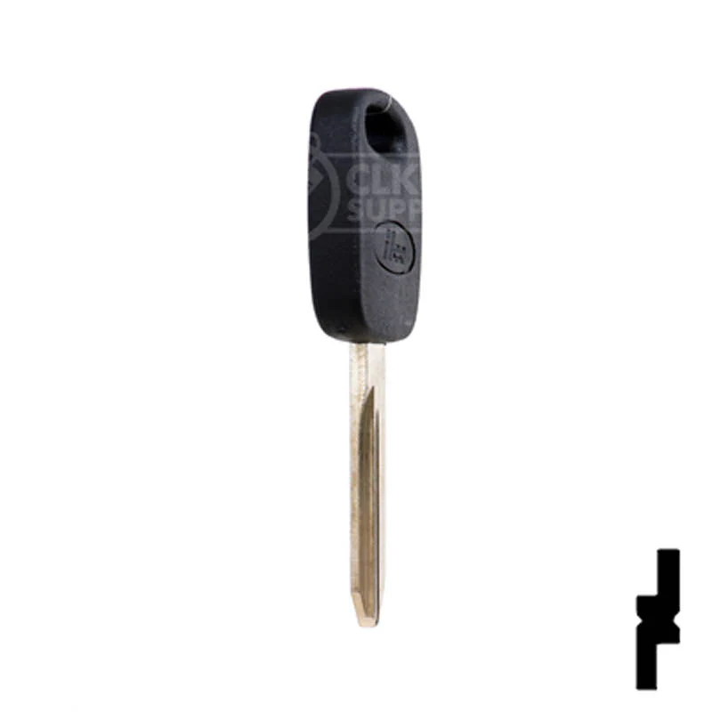 Uncut Transponder Key | Ford | H72-PT, 598333 - Image 6