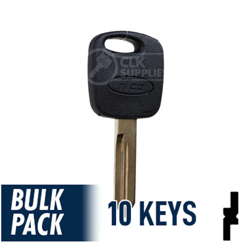 OEM Uncut Transponder Key | Ford | H72-PT, 598333 ( Pack of 10 ) - Image 3