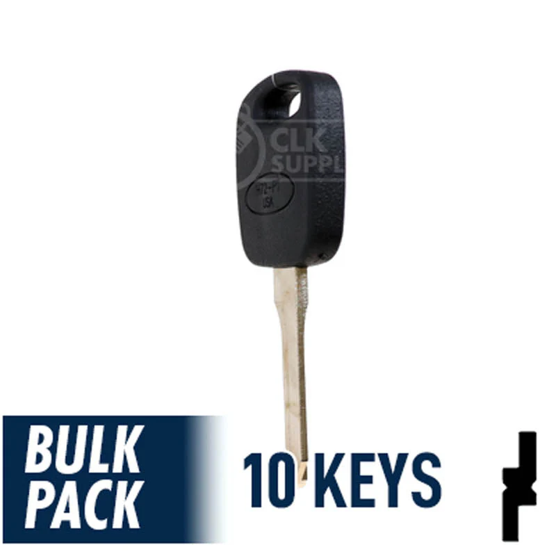 OEM Uncut Transponder Key | Ford | H72-PT, 598333 ( Pack of 10 ) - Image 9