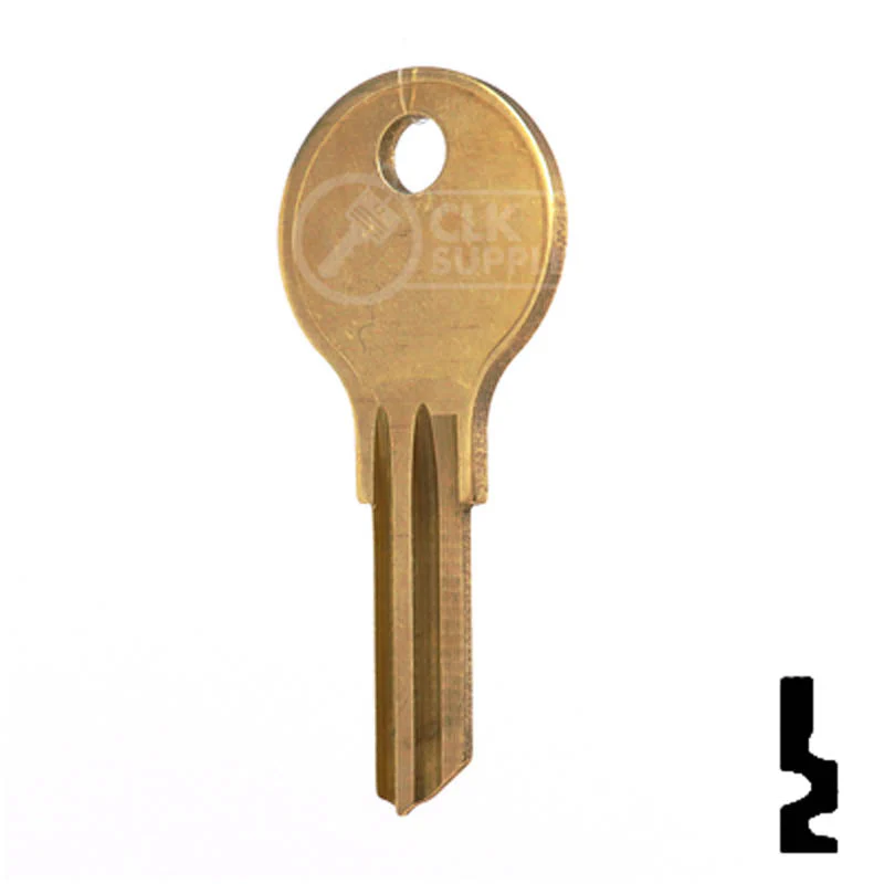 Uncut Key Blank | Fort | FR2, L1054G - Image 11