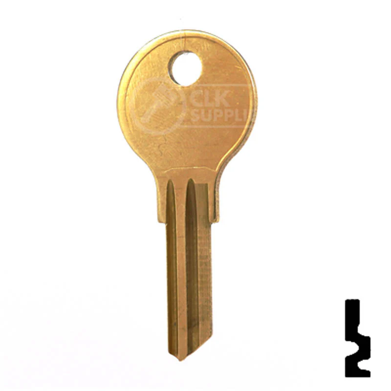 Uncut Key Blank | Fort | FR2, L1054G - Image 12