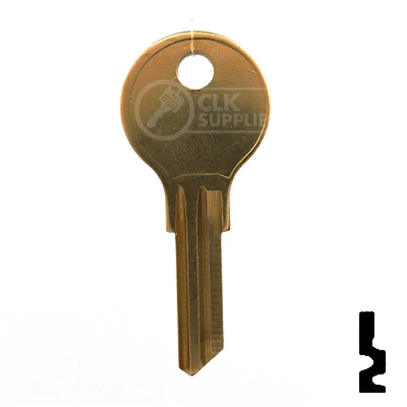 Uncut Key Blank | Fort | FR2, L1054G - Image 13