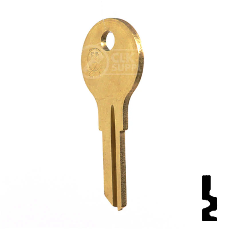 Uncut Key Blank | Fort | FR2, L1054G - Image 22
