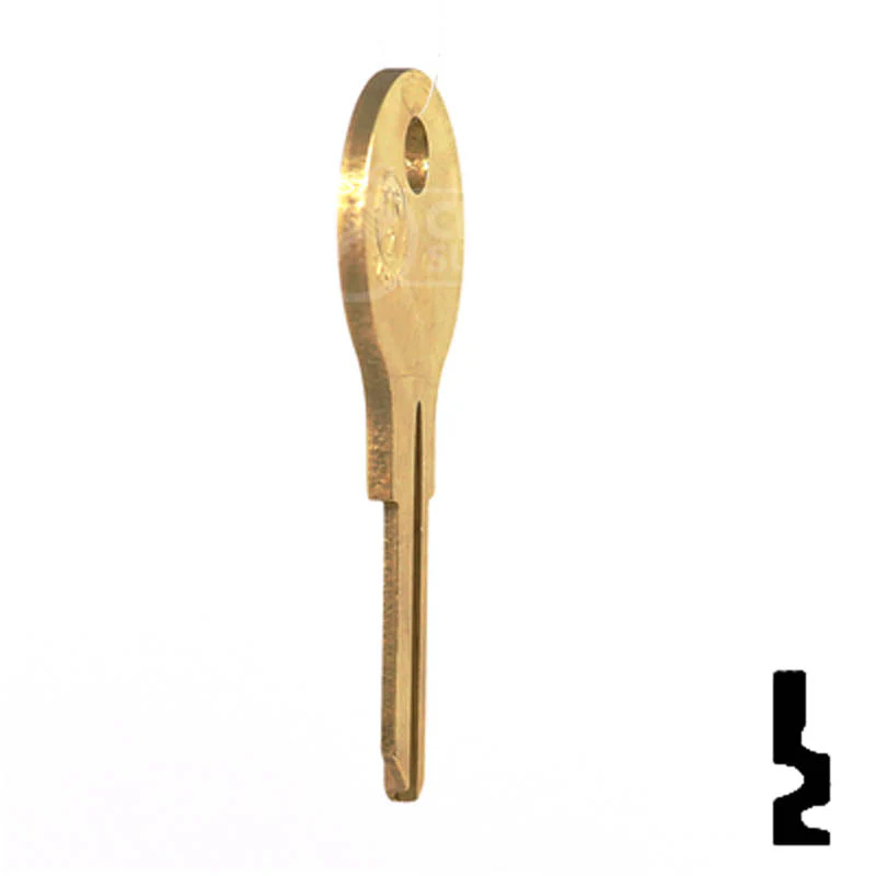 Uncut Key Blank | Fort | FR2, L1054G - Image 6