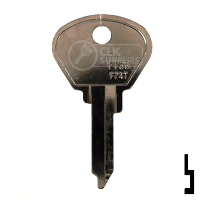 Uncut Key Blank | Fiat | FT44, FT36 - Image 24
