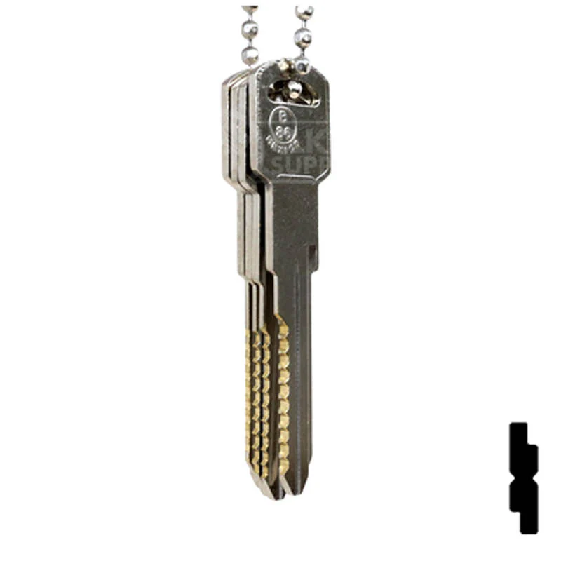 General Motors 10 Cut B86 Space & Depth Keys - Image 3