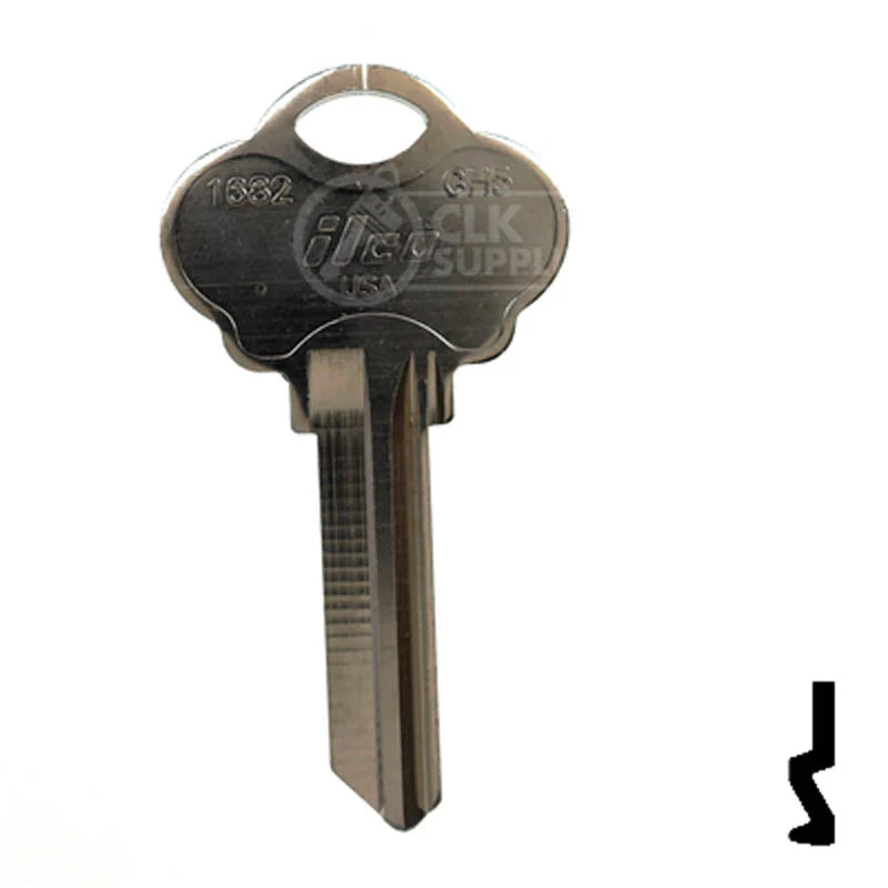 Uncut Key Blank | Gatehouse | GH5, 1682