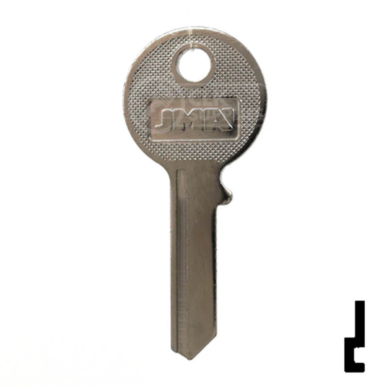 Uncut Key Blank | Globe Padlock | GLO-7D