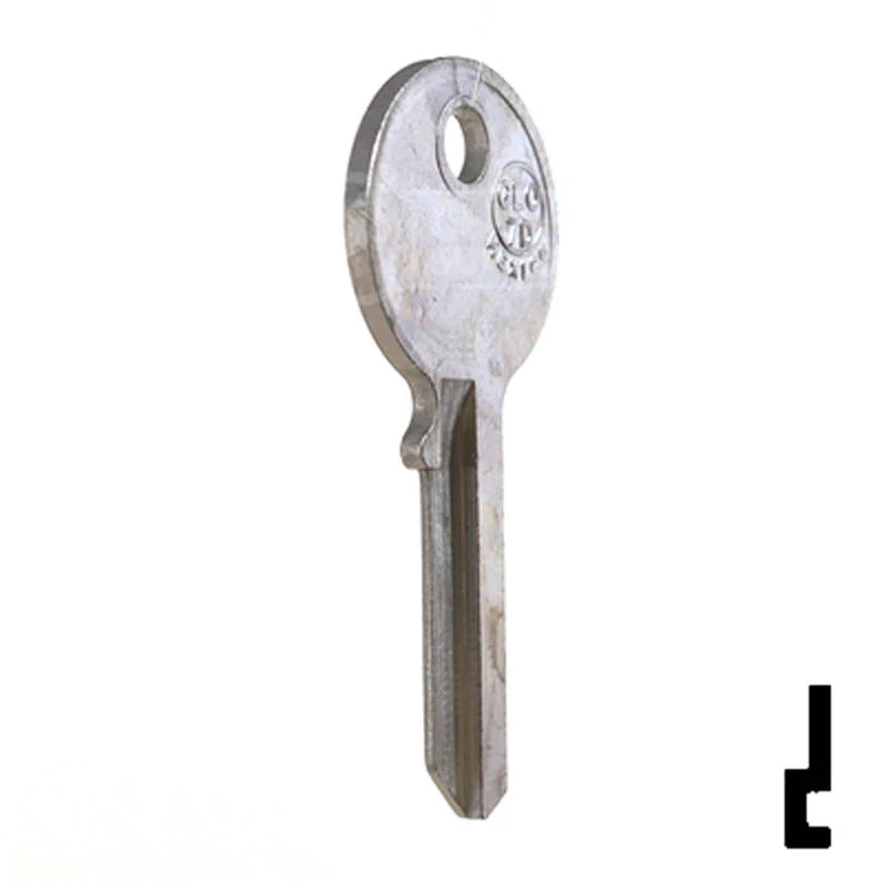 Uncut Key Blank | Globe Padlock | GLO-7D - Image 17
