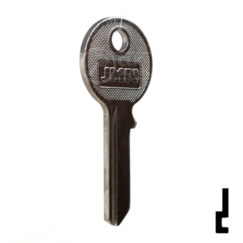 Uncut Key Blank | Globe Padlock | GLO-7D - Image 4