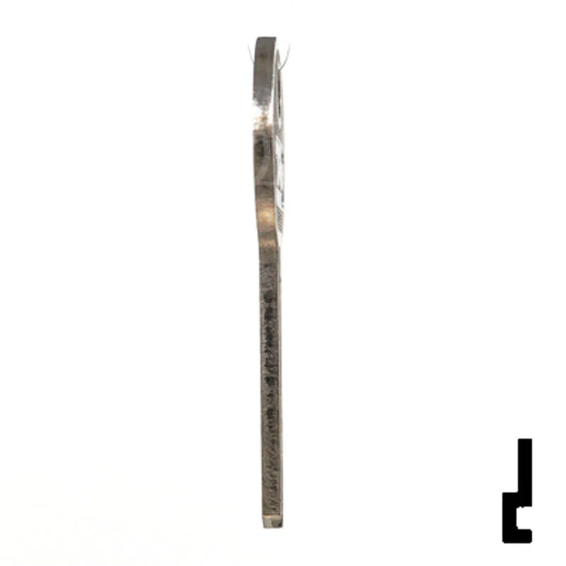 Uncut Key Blank | Globe Padlock | GLO-7D - Image 7