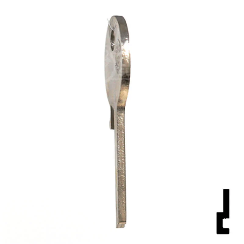 Uncut Key Blank | Globe Padlock | GLO-7D - Image 8