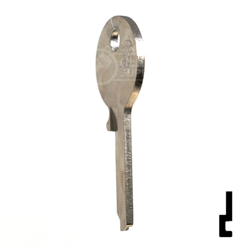 Uncut Key Blank | Globe Padlock | GLO-7D - Image 9