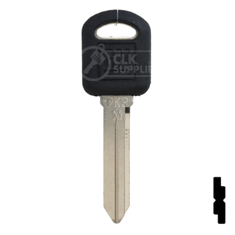 Transponder Key w/ GM Logo | GM | B103
