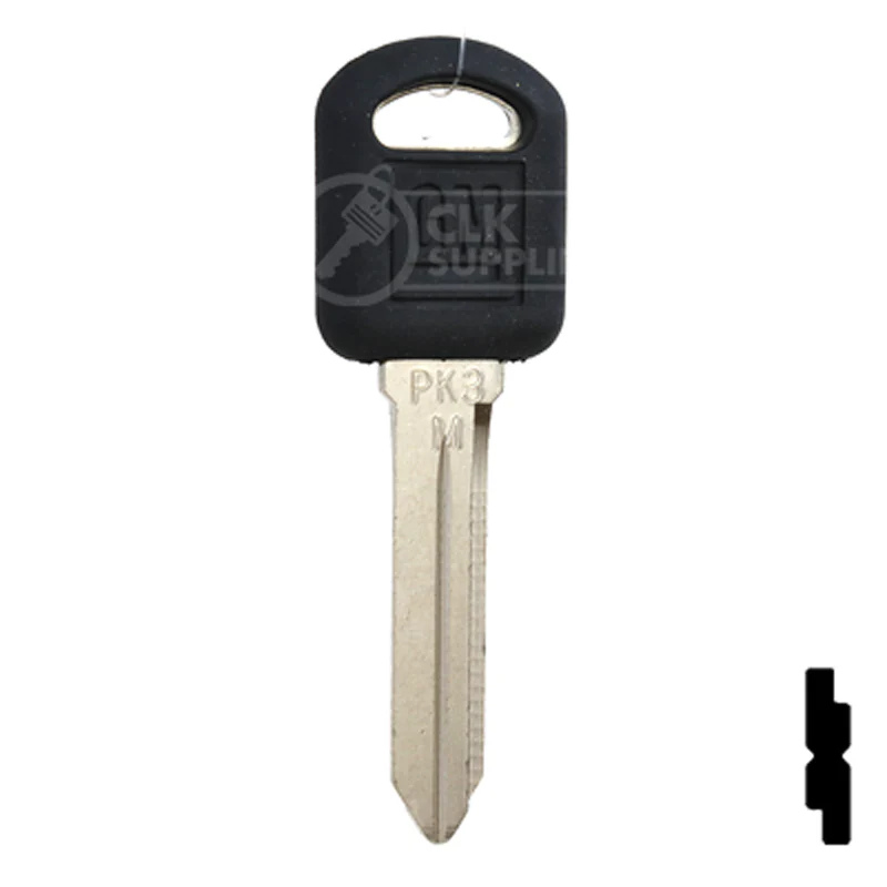Transponder Key w/ GM Logo | GM | B103 - Image 2