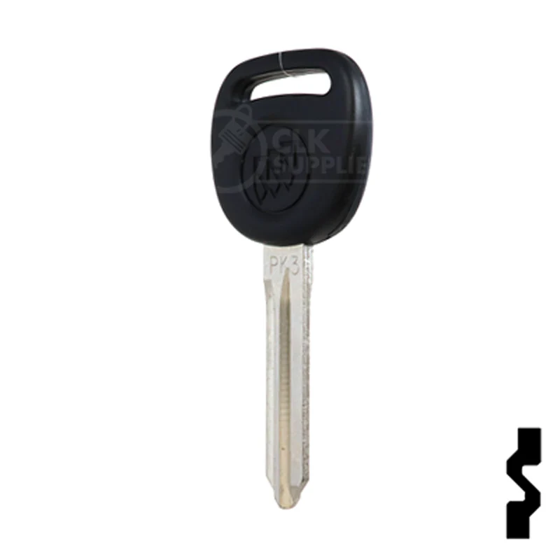 Transponder Key w/ Buick Logo | GM | B107, PT04PT - Image 11