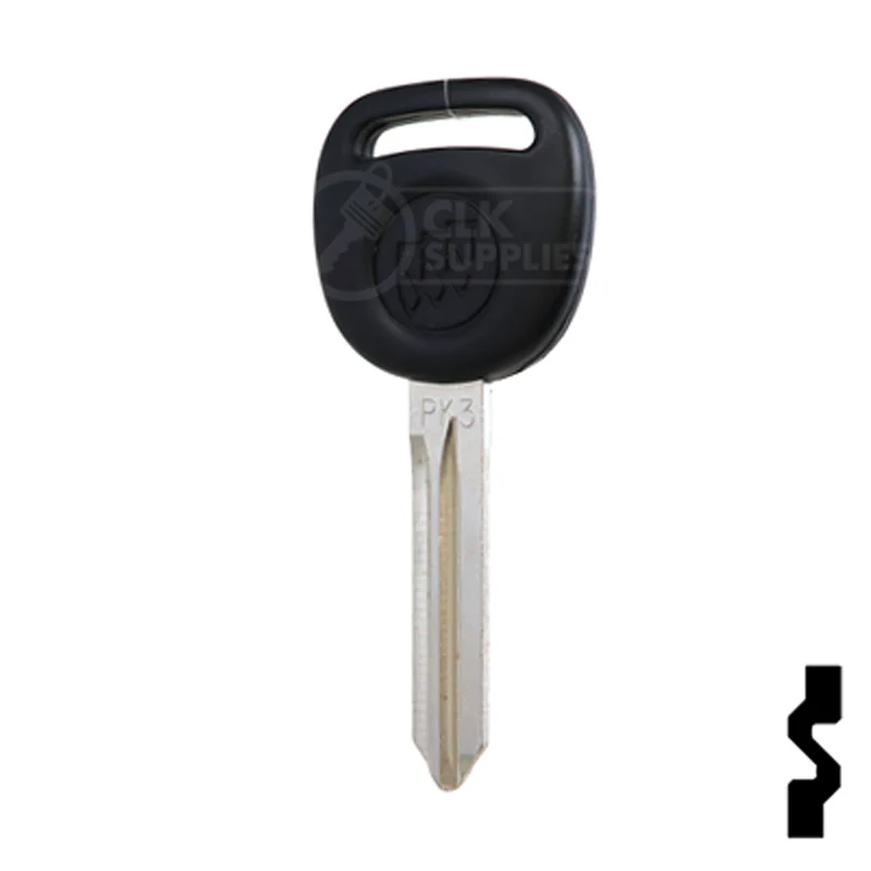 Transponder Key w/ Buick Logo | GM | B107, PT04PT - Image 12