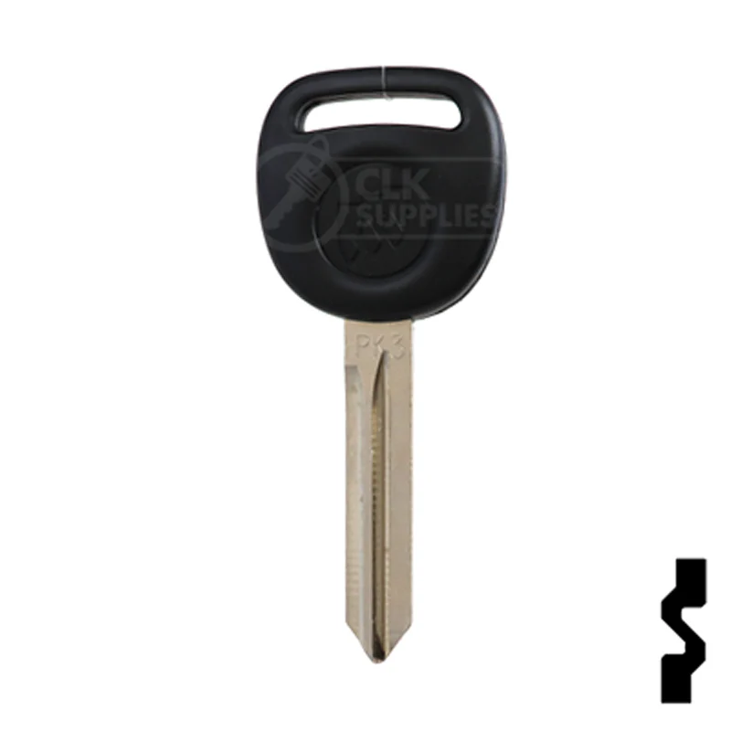 Transponder Key w/ Buick Logo | GM | B107, PT04PT - Image 13