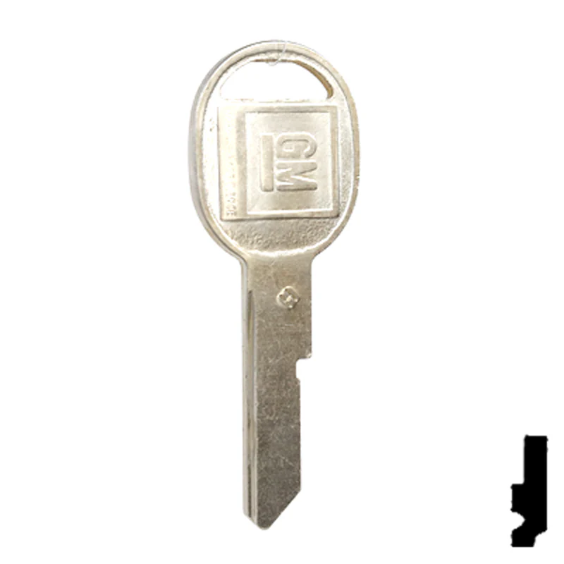 Uncut Key Blank | GM | B45, S1098H - Image 3