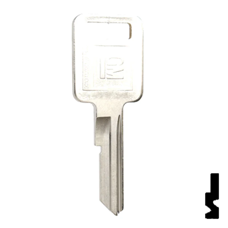 Uncut key Blank | GM | B48, P1098A - Image 15