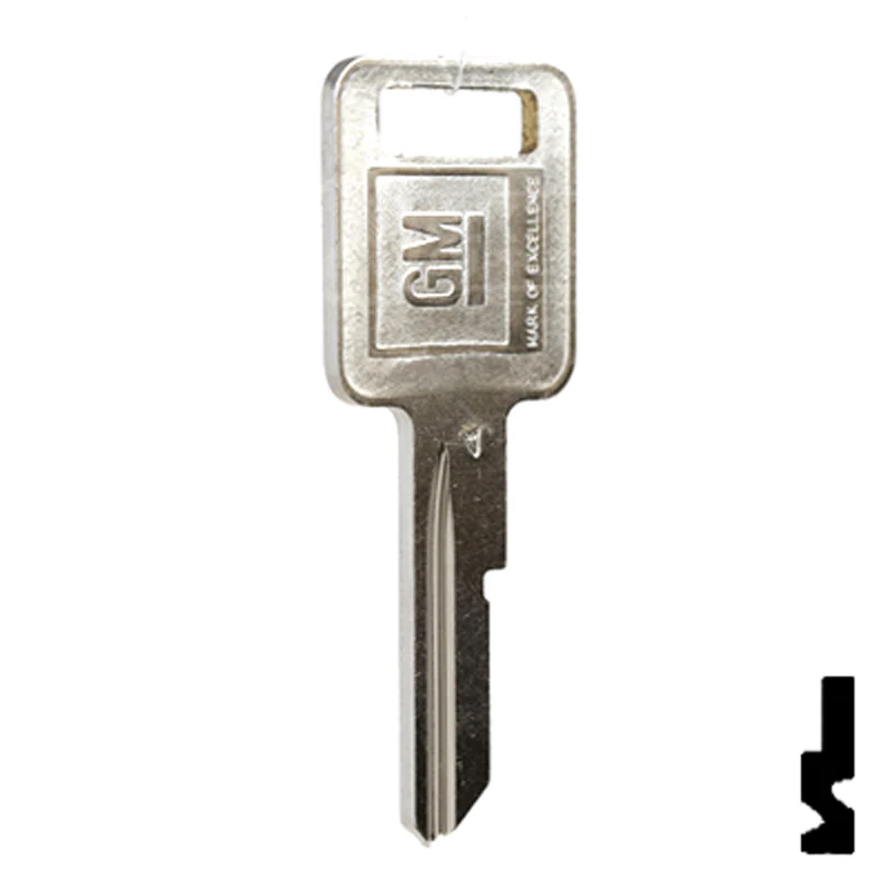 Uncut key Blank | GM | B48, P1098A - Image 4