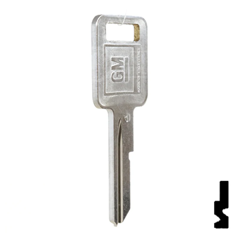 Uncut key Blank | GM | B48, P1098A - Image 5