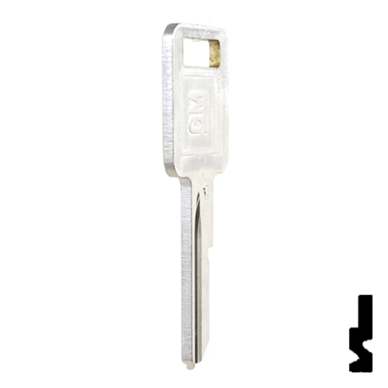 Uncut key Blank | GM | B48, P1098A - Image 6