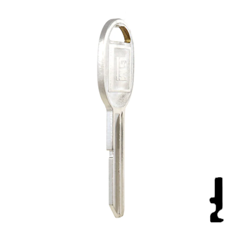 Uncut Key Blank | GM | B49, S10988 - Image 6