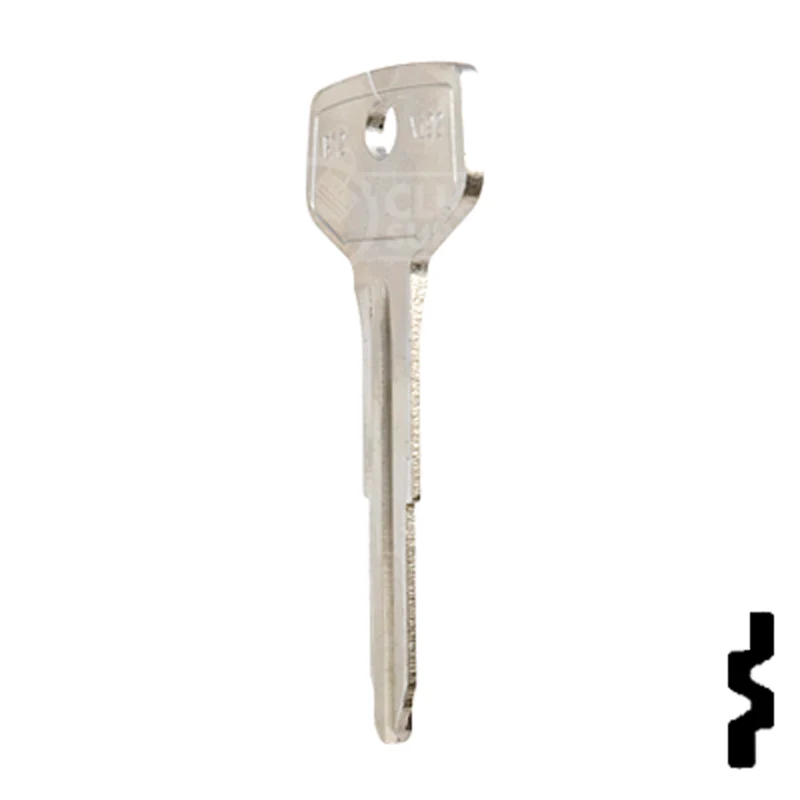 Uncut Key Blank | GM, Geo | B72-NP, X192 - Image 10
