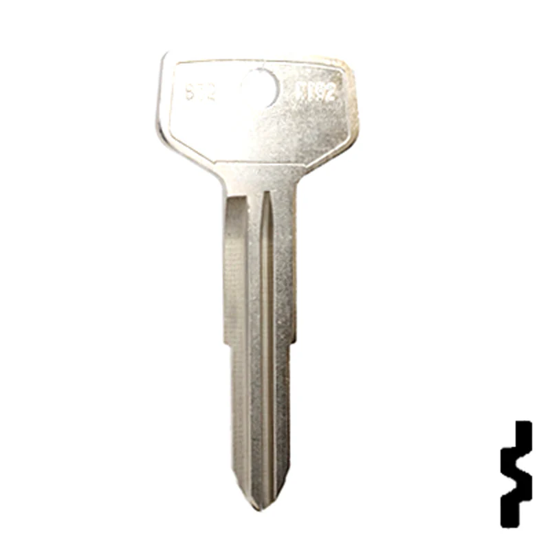Uncut Key Blank | GM, Geo | B72-NP, X192 - Image 15