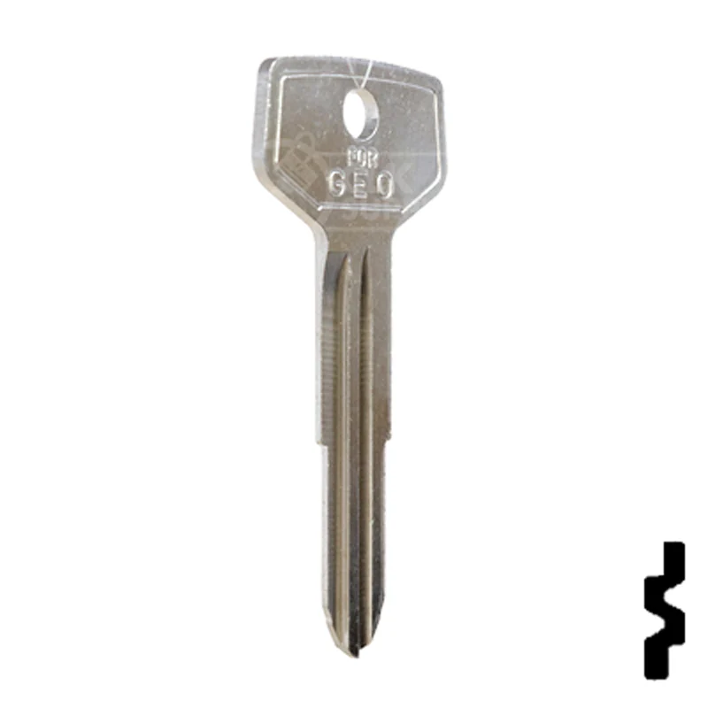 Uncut Key Blank | GM, Geo | B72-NP, X192 - Image 5