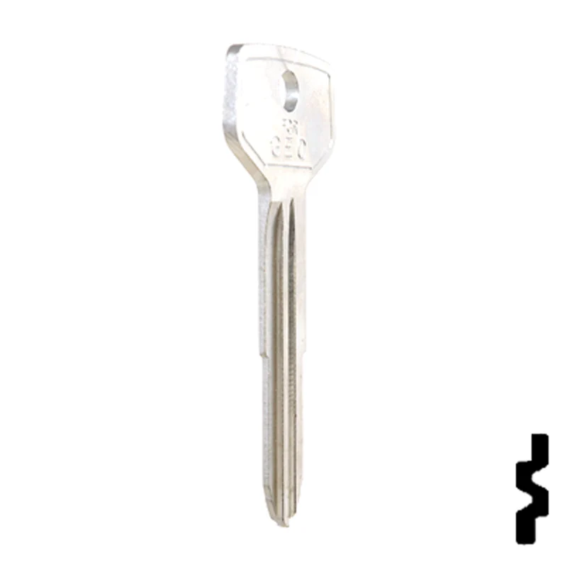 Uncut Key Blank | GM, Geo | B72-NP, X192 - Image 6