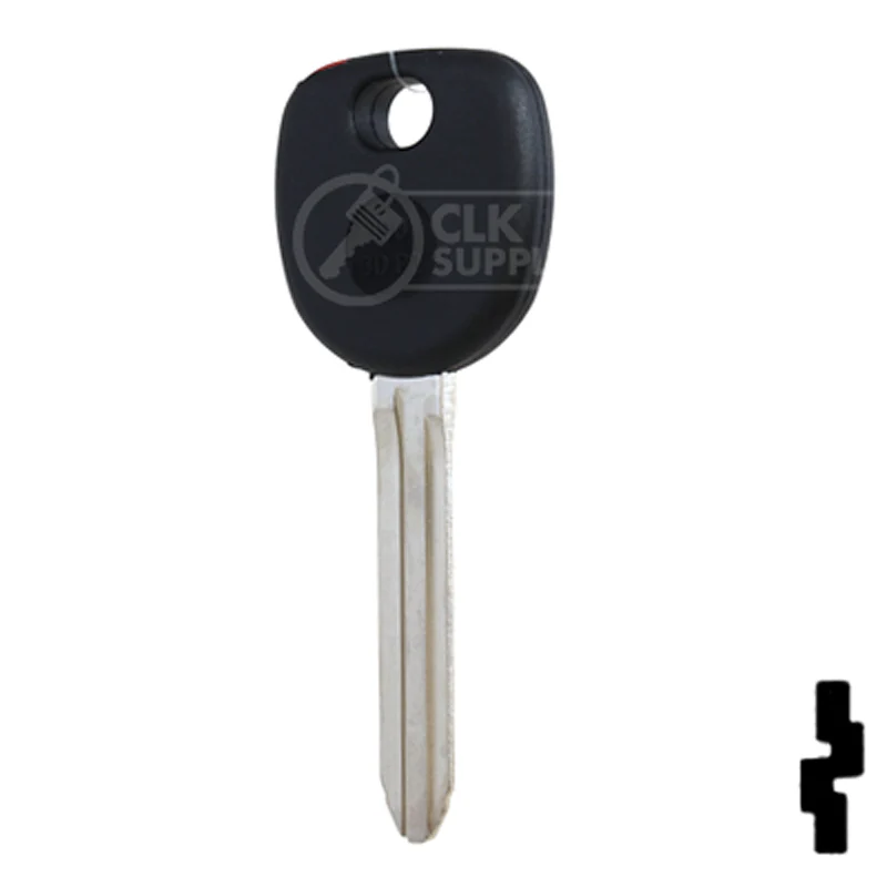 Uncut Plastic Head Key Blank | GM, Isuzu | TP08ISU-3D-P2 - Image 11