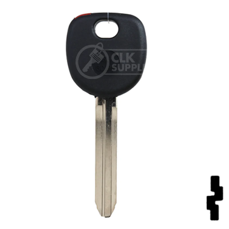 Uncut Plastic Head Key Blank | GM, Isuzu | TP08ISU-3D-P2 - Image 13