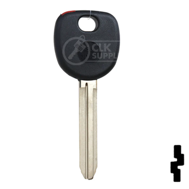 Uncut Plastic Head Key Blank | GM, Isuzu | TP08ISU-3D-P2 - Image 14