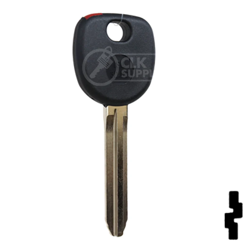 Uncut Plastic Head Key Blank | GM, Isuzu | TP08ISU-3D-P2 - Image 15