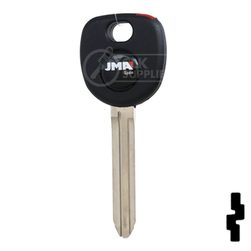 Uncut Plastic Head Key Blank | GM, Isuzu | TP08ISU-3D-P2 - Image 24