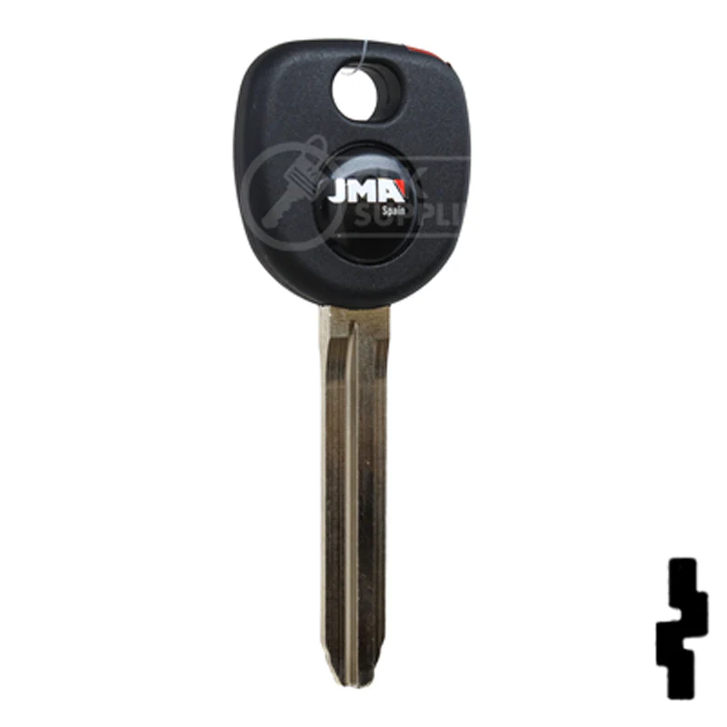 Uncut Plastic Head Key Blank | GM, Isuzu | TP08ISU-3D-P2 - Image 3