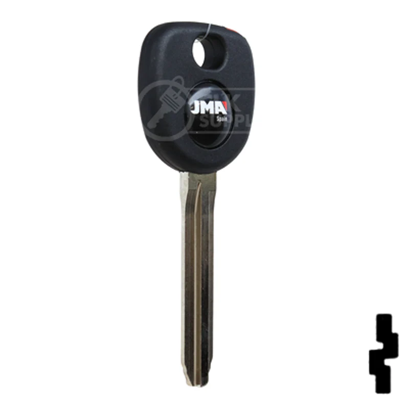 Uncut Plastic Head Key Blank | GM, Isuzu | TP08ISU-3D-P2 - Image 4