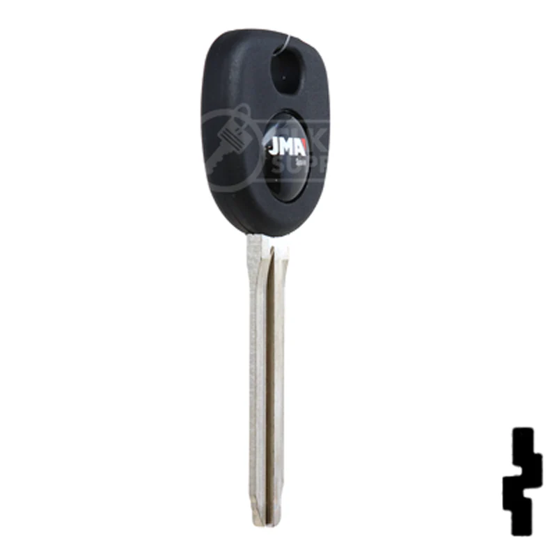 Uncut Plastic Head Key Blank | GM, Isuzu | TP08ISU-3D-P2 - Image 5