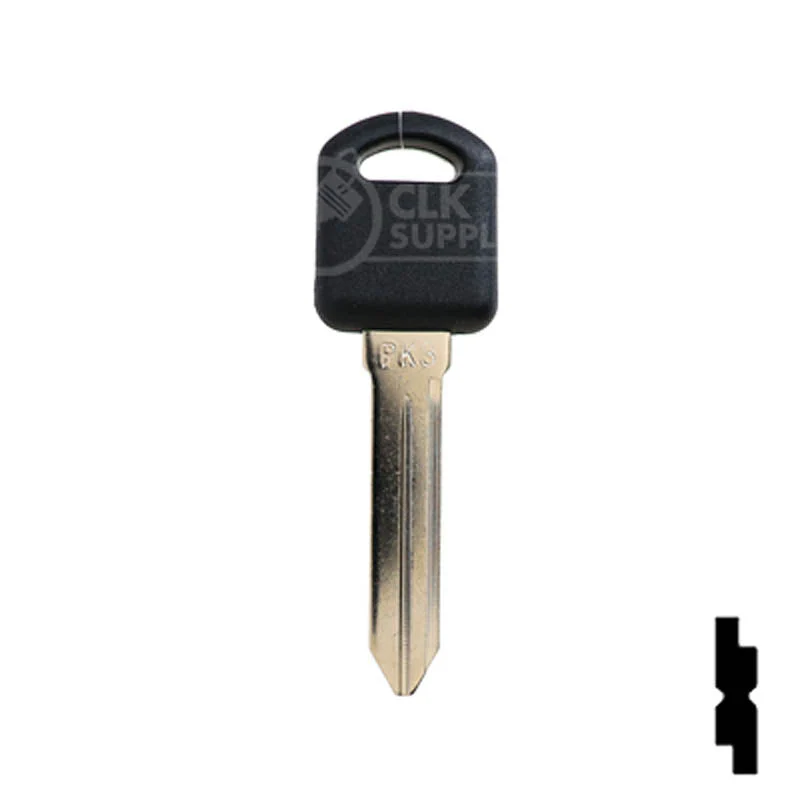 Uncut Transponder Key Blank | GM | B97-PT, 690552 - Image 2