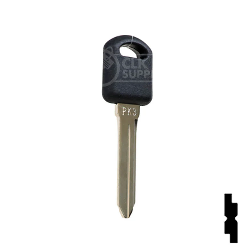 Uncut Transponder Key Blank | GM | B97-PT, 690552 - Image 4